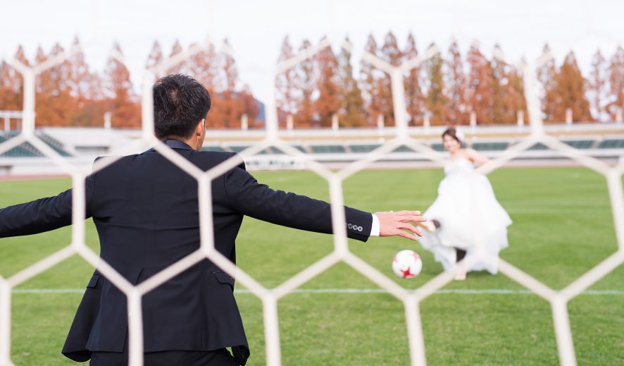 レノファ山口で活躍する廣木さんを撮影させていただきました。