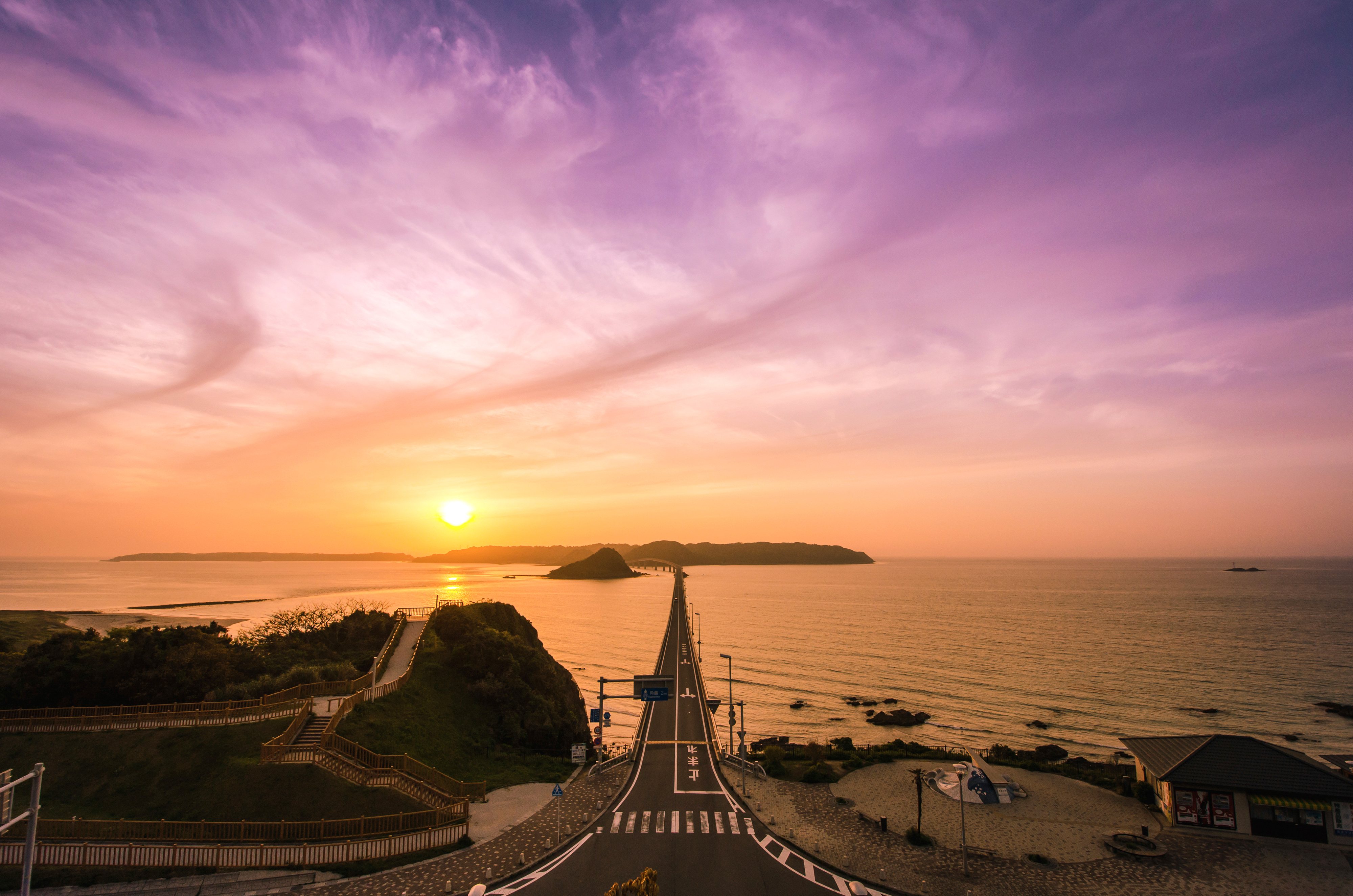 角島の夕日 03 山口県の出張カメラマン長谷川涼太