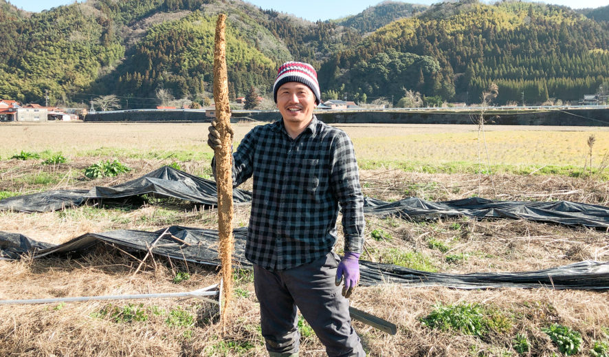 山口市徳地の株式会社ミライエfarm様の撮影。