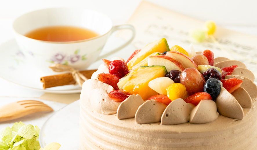 下関市の洋菓子店パティスリー レ・サンク様の撮影。